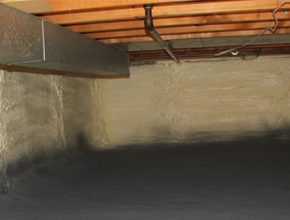 crawl space spray insulation for Montana